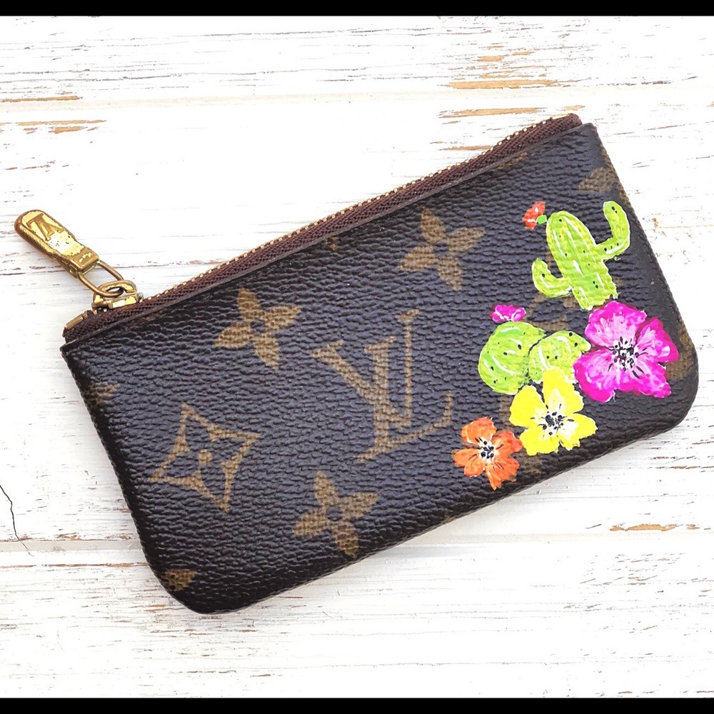 Revamped Louis Vuitton Mini Credit Card/Coin Purse